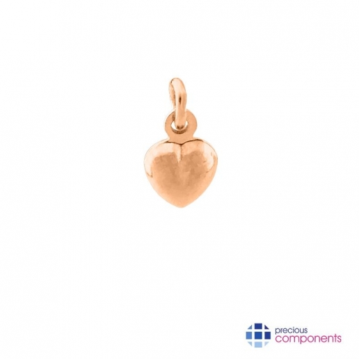 Pandantiv inimă mică -  Aur Roșu 750 - Precious Components
